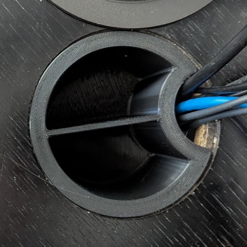 IKEA Effelktiv Desk 82mm Grommet Pencil Holder