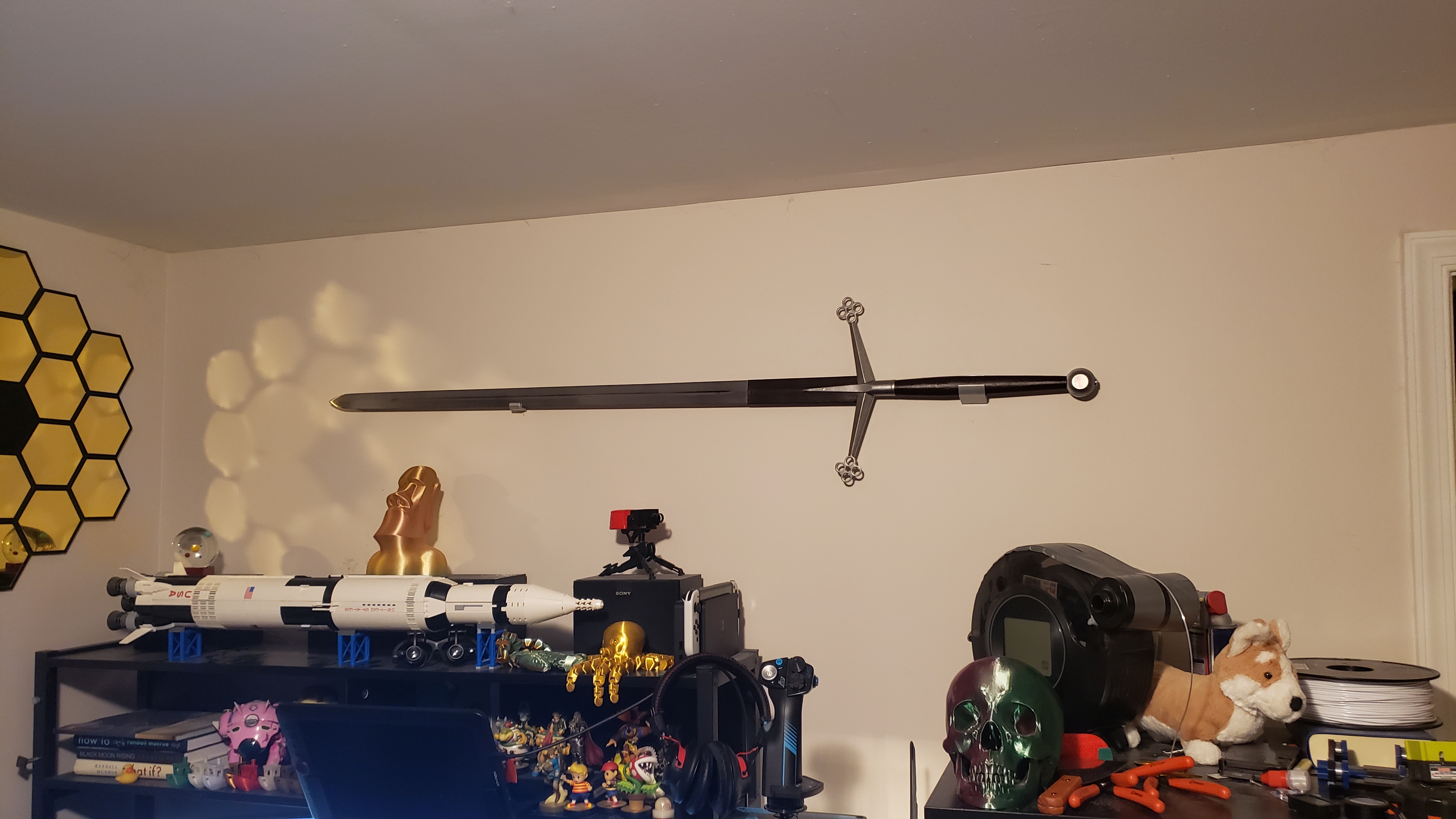 Horizontal Sword Wall Mount