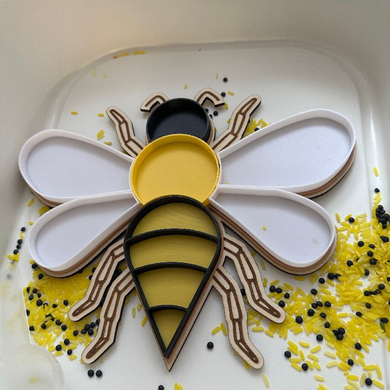 Educational Sorting Insects: Montessori Puzzle Toy (No MMU needed) by ...