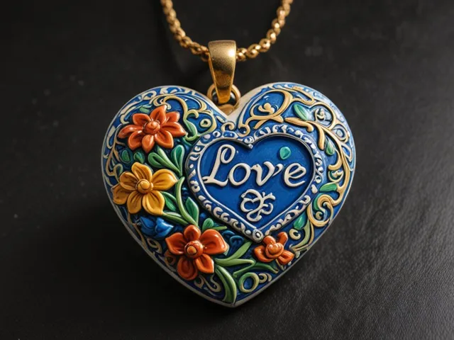 Love pendant - Low resolution