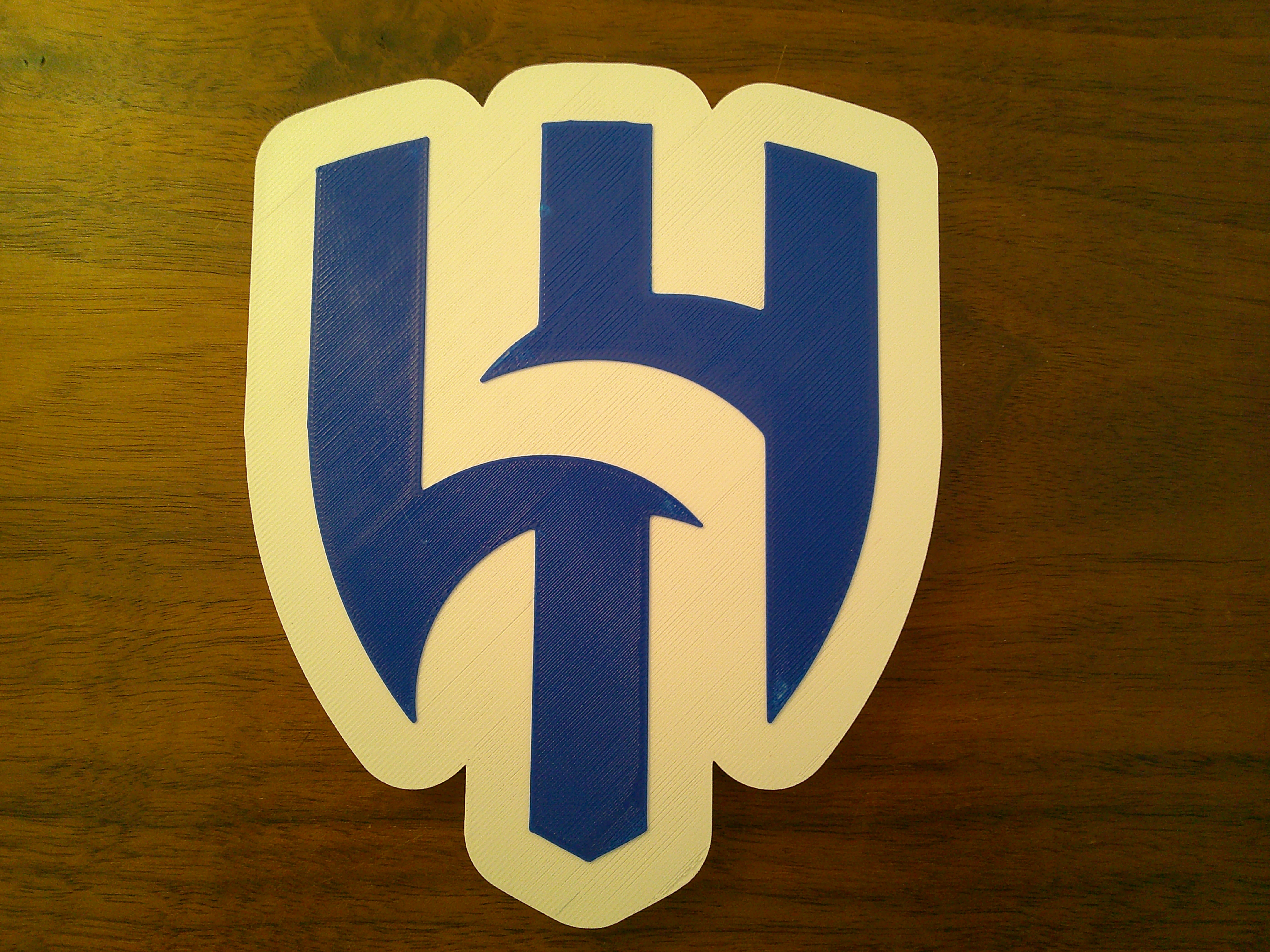 Al Hilal Logo Coaster or Plaque 3D model by The Barça Guy