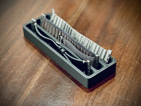 Watch Strap Tray (10 sizes & parametric F3D file)