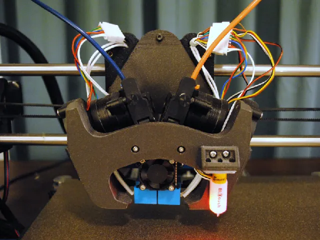 Lulzbot TAZ 6 dual nozzle toolhead