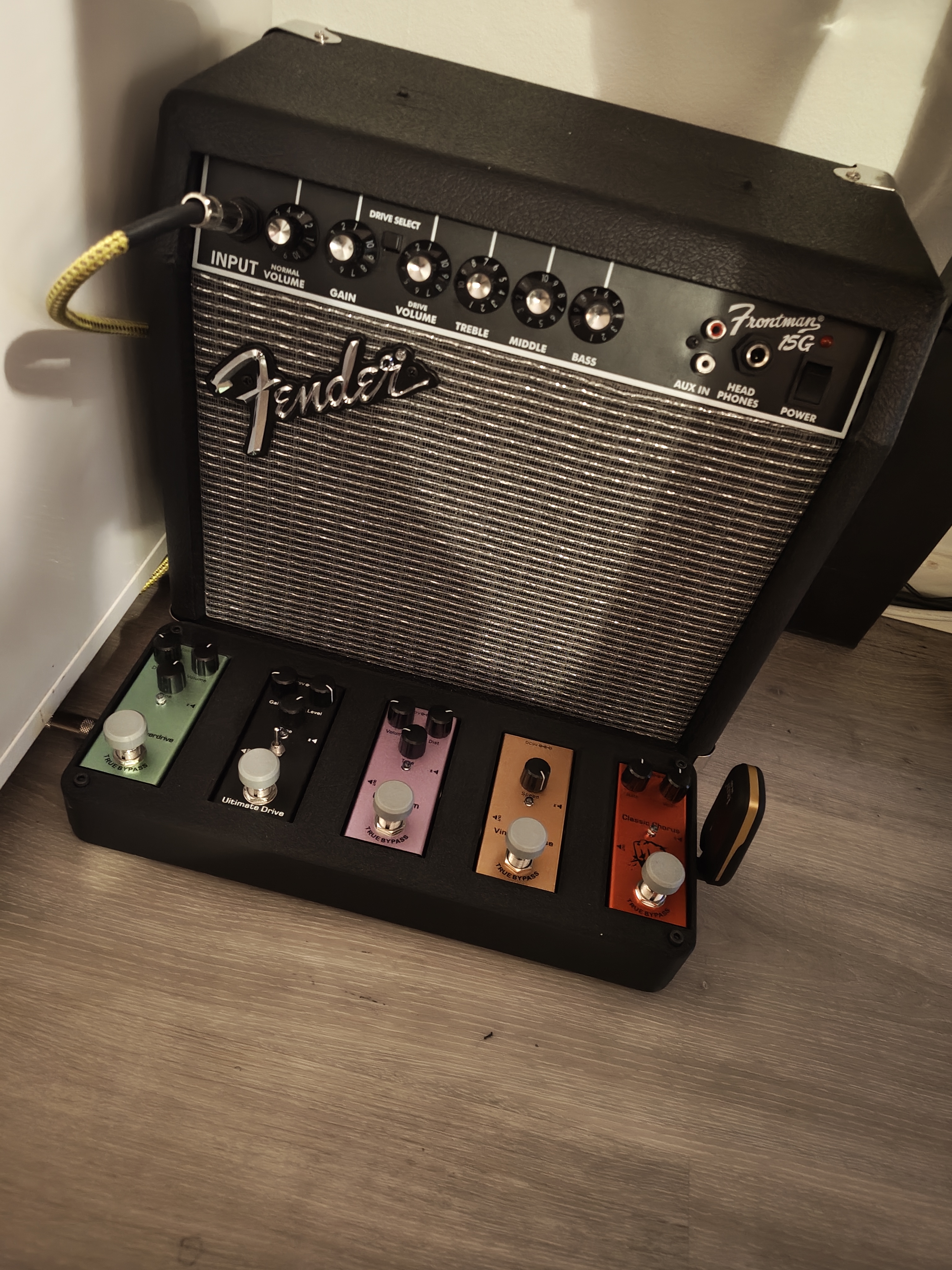 Guitar Pedalboard for minipedals