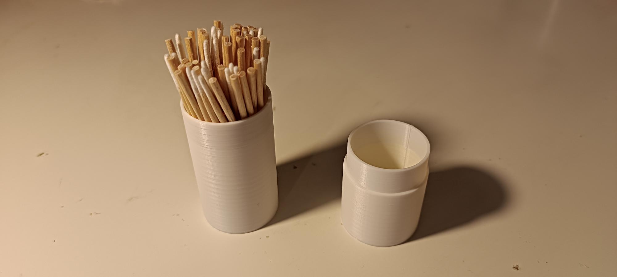 Miniatura 2 do modelo 3D toothpick box or pics