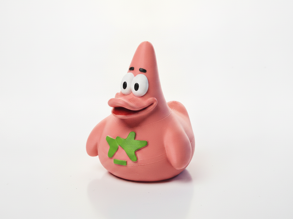 Patrick Star Rubber Duck SpongeBob 3D Printable