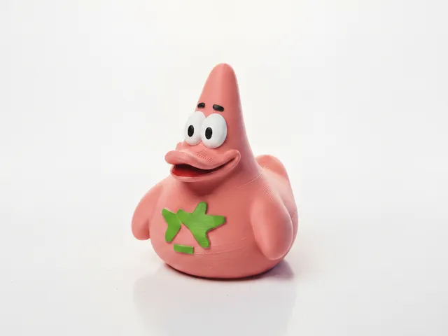 Patrick Star Rubber Duck SpongeBob 3D Printable