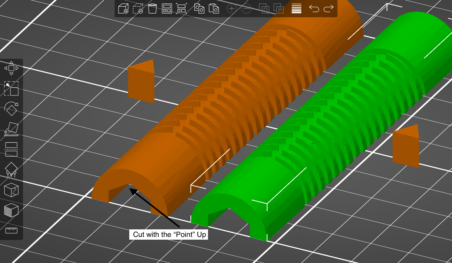 Filament Transfer Device Diamond Screw Update