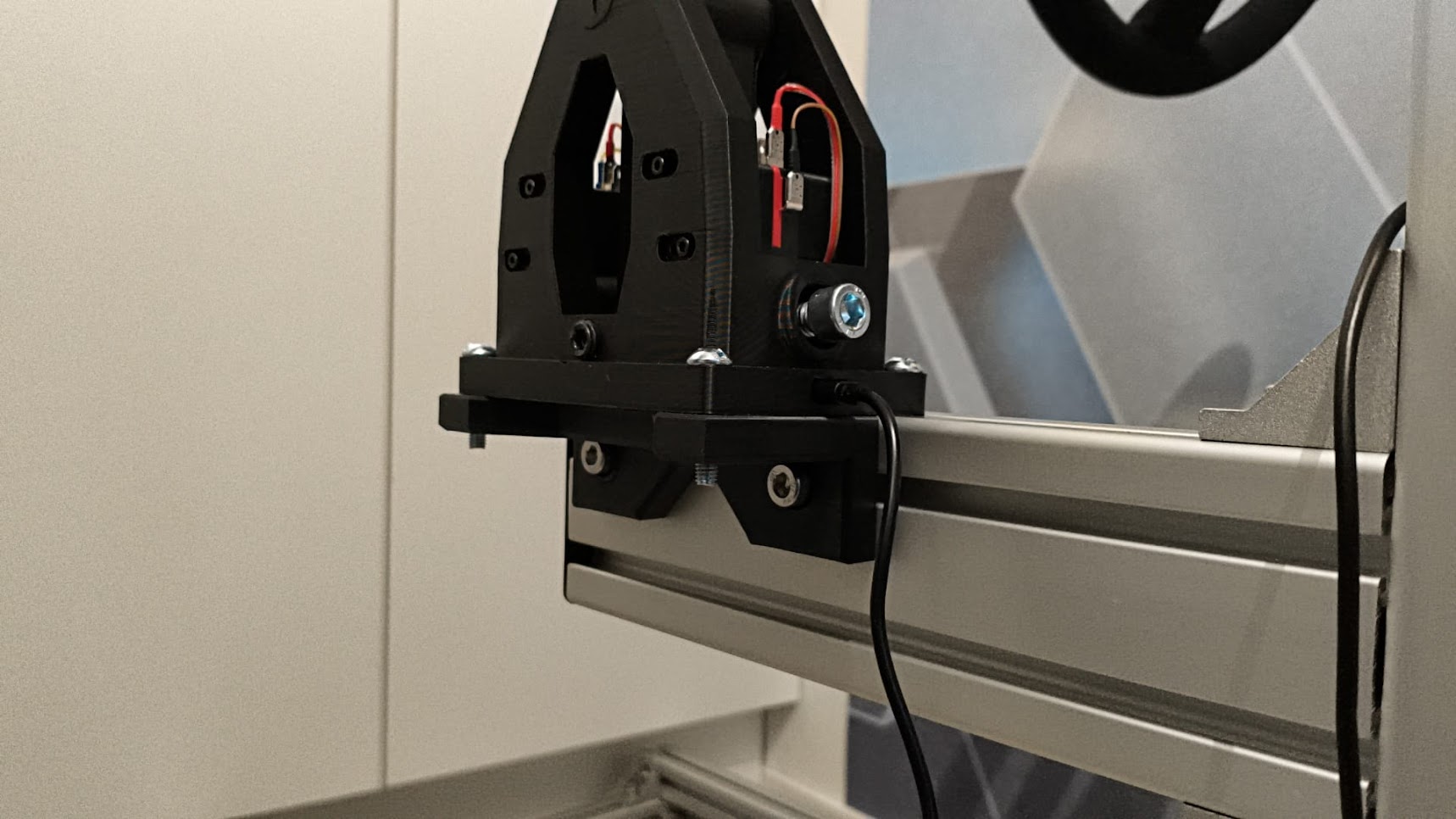 DIY Racing Sim Sequential Shifter 40-series mount.