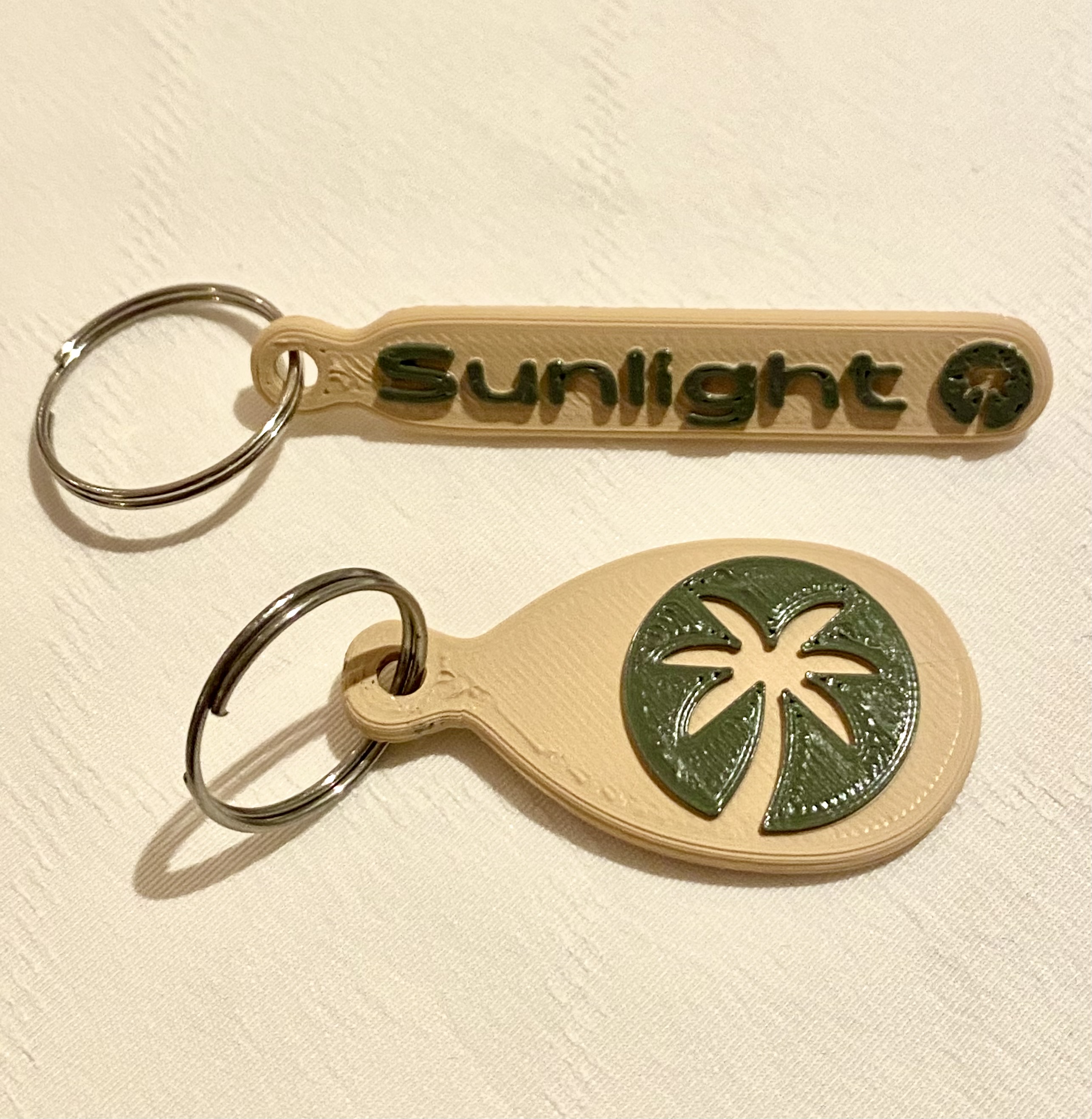 Sunlight Campervan Key Ring 3D model by floano
