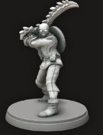 Alien with huge sword