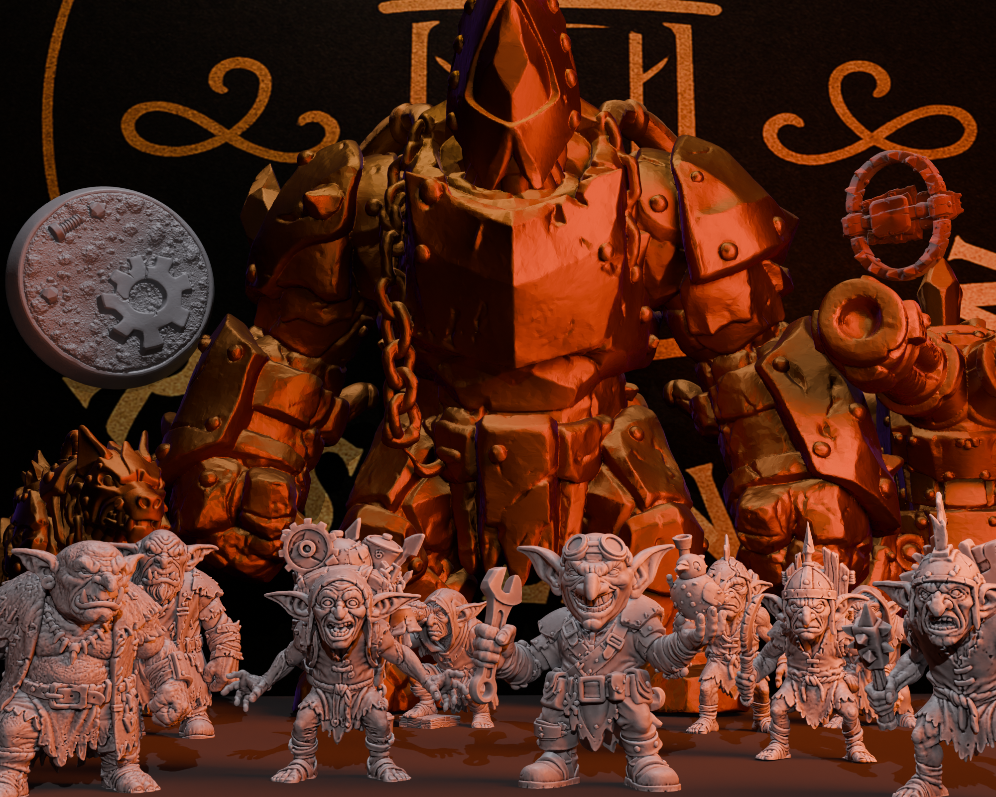 Miniatura 2 do modelo 3D Scrapyard Brawl - FULL SET