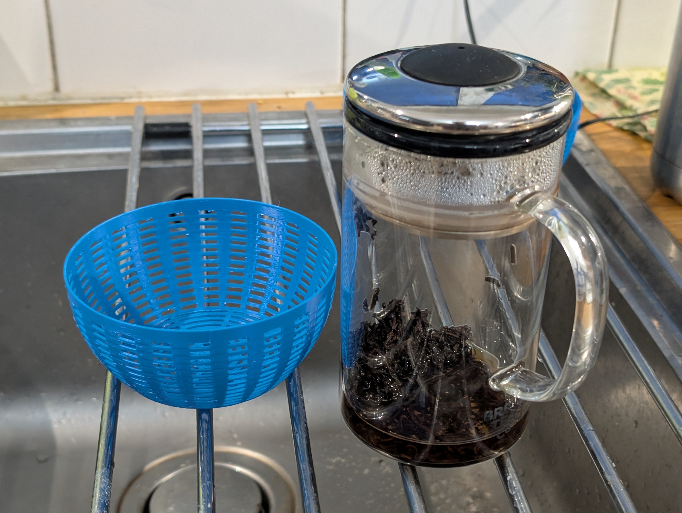 Used Tea Leaf Strainer