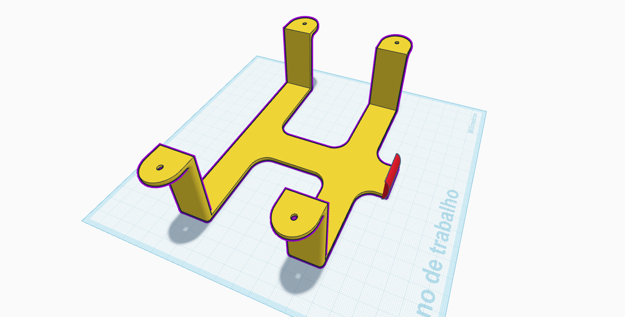 Wall Mount Support for Firewall PfSense J4125
