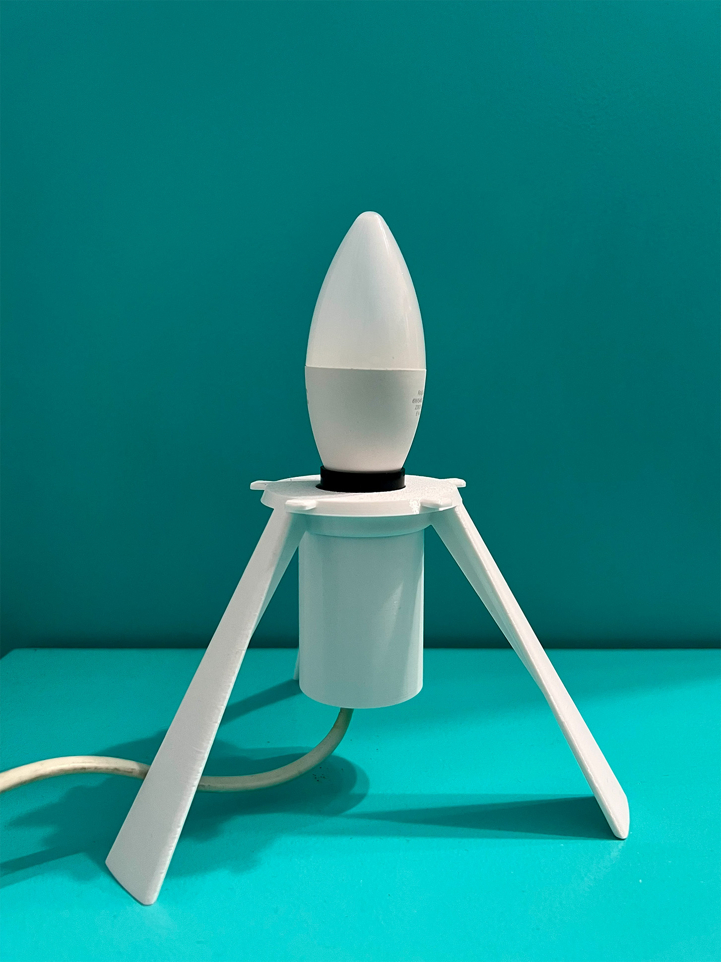 Moon Lamp Light Stand E14 European Socket Adapter
