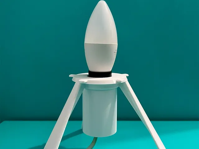Moon Lamp Light Stand E14 European Socket Adapter