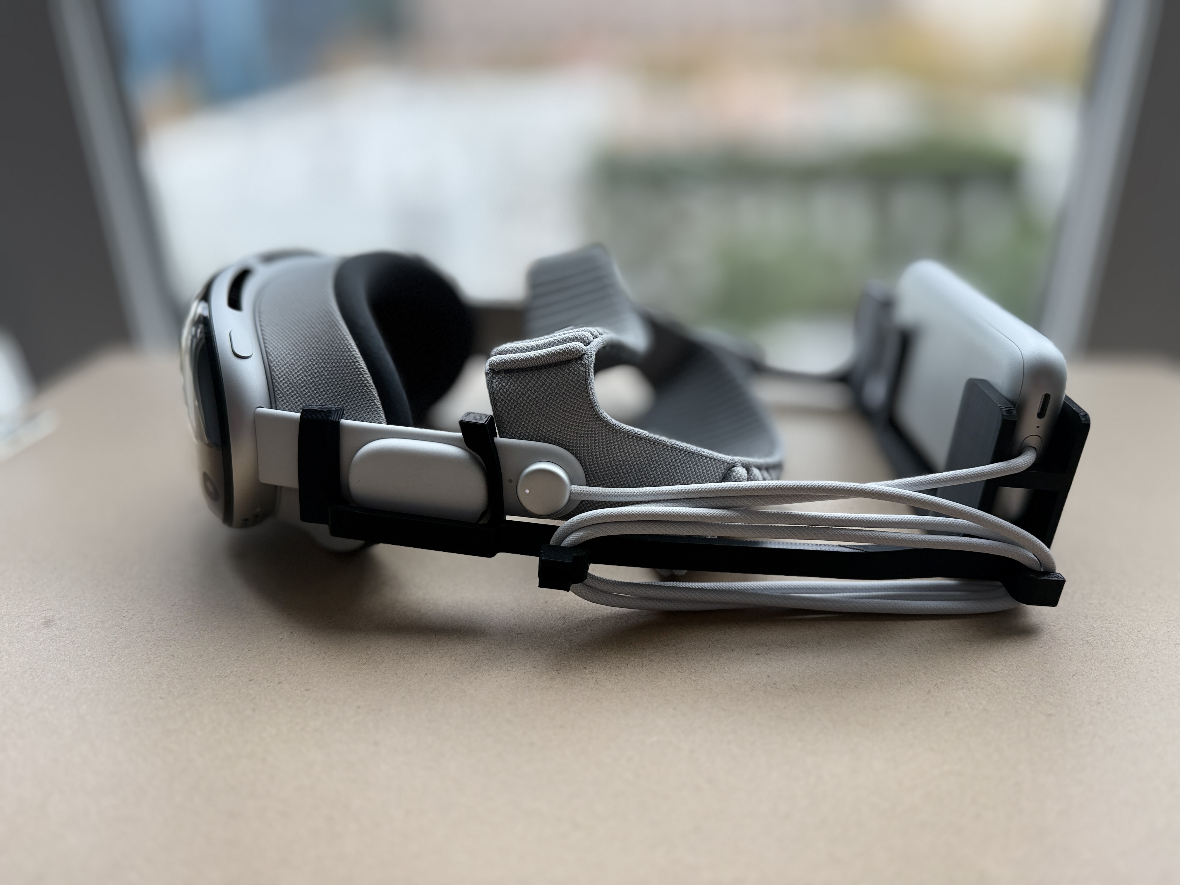 Balance Supporter for Apple Vision Pro with Dual Knit Band