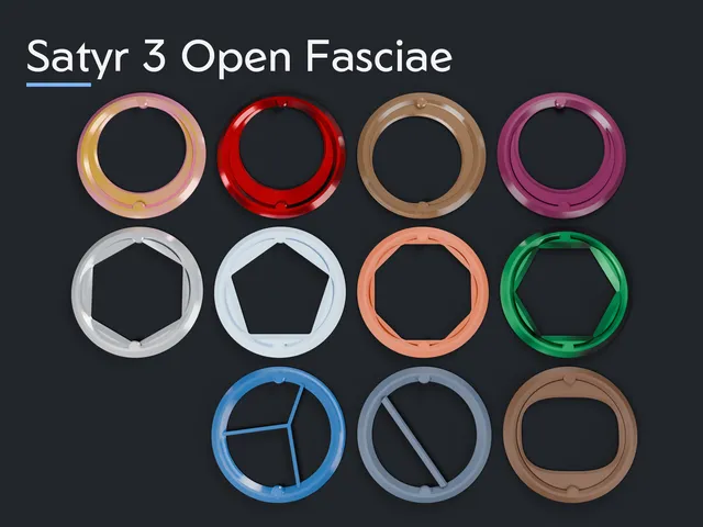 Satyr 3 Open Fasciae - 11 light, open grilles