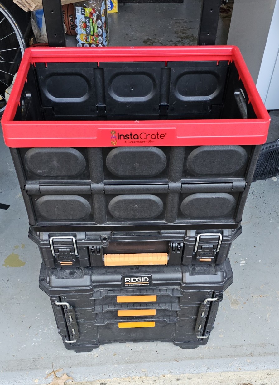 InstaCrate to Ridgid Pro Gear 2.0 adapter feet