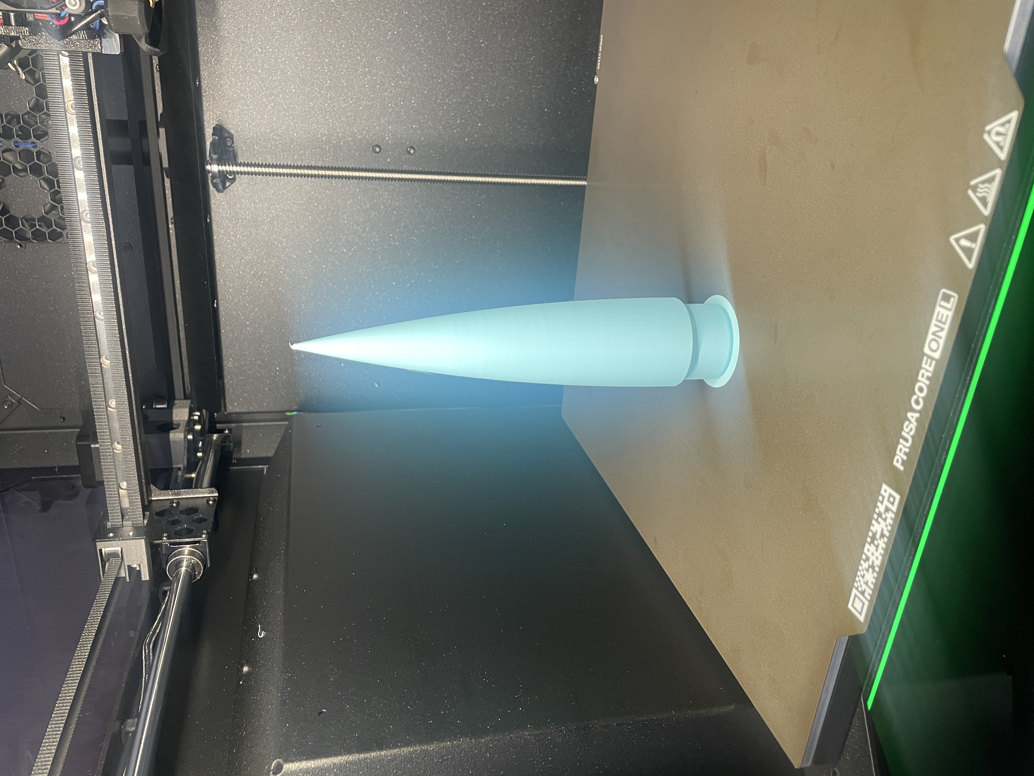 Model Rocket Nose Cone for 32.6 mm or 1.283" ID BT55 body tube,