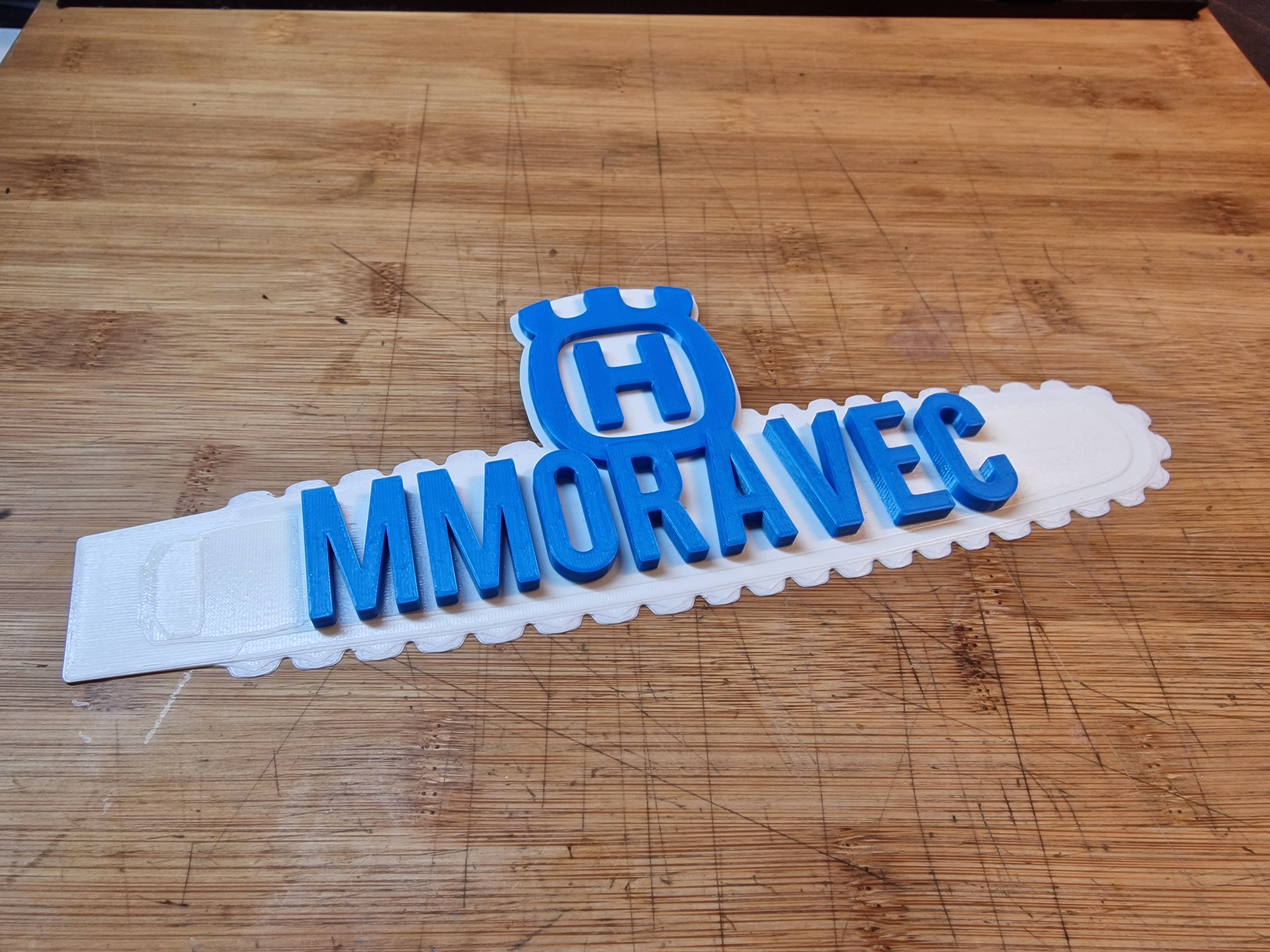 Husqvarna logo custom text