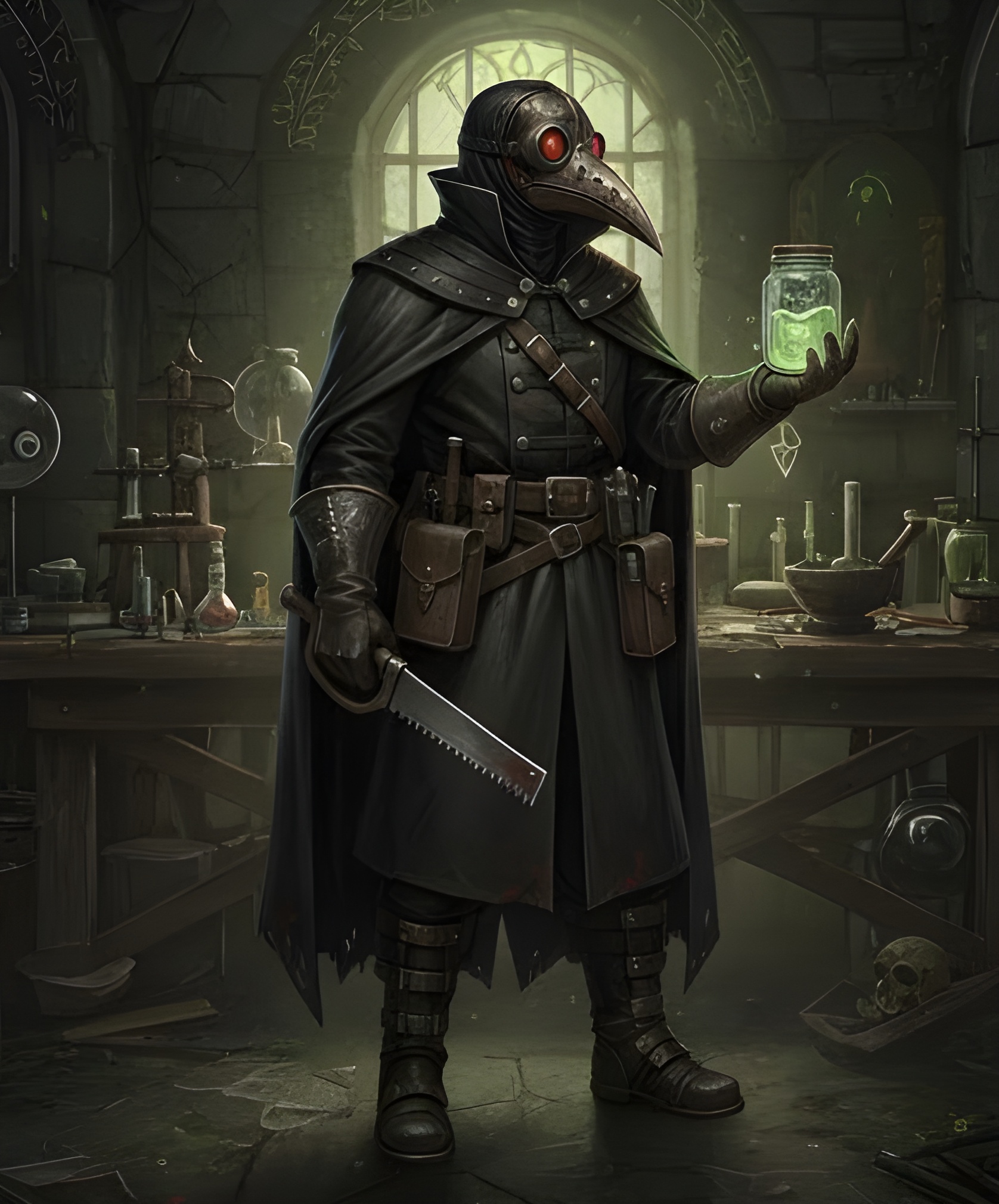 The Plague Doctor Surgeon