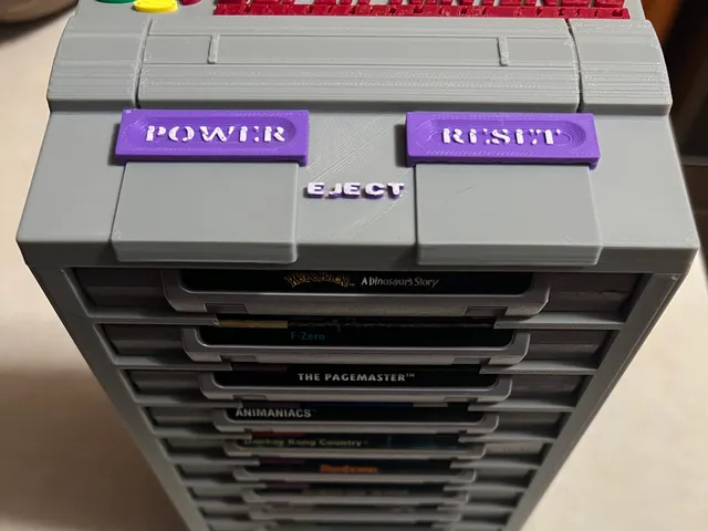 SNES game storage
