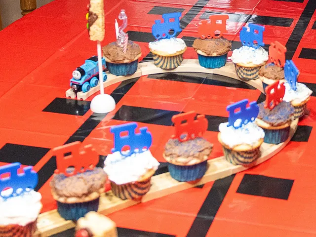 Train Cupcake Topper