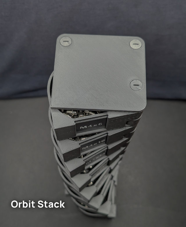 M4 OrbitStack - Swivel Screw Organizer — miniatura 5
