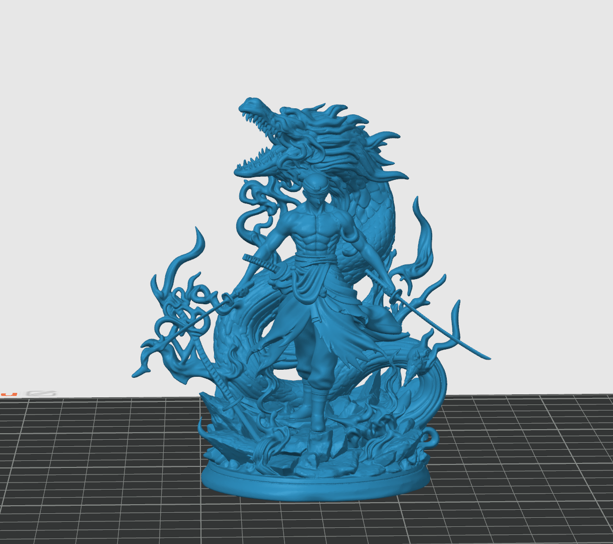 One Piece Roronoa Zoro 3D model by LM3Dtisk Lukáš Mlýnek