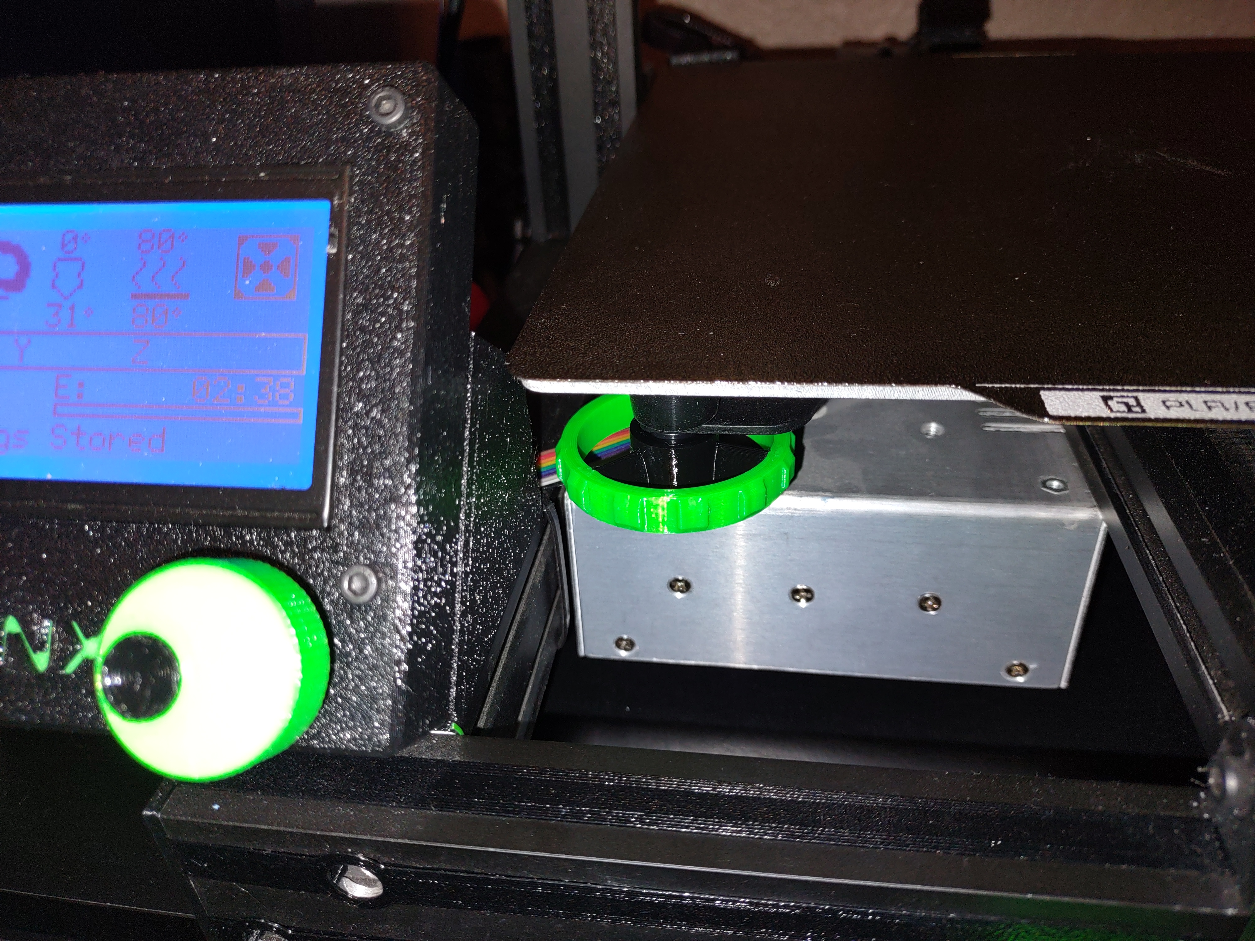 Improved Bed Knobs for Tronxy XY-2 Pro "Two Piece Each"