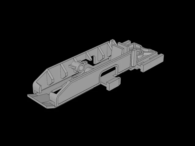 Lego Compatible (32306-f2.dat) Technic Wheel Holder  9 x  3 (Closed)