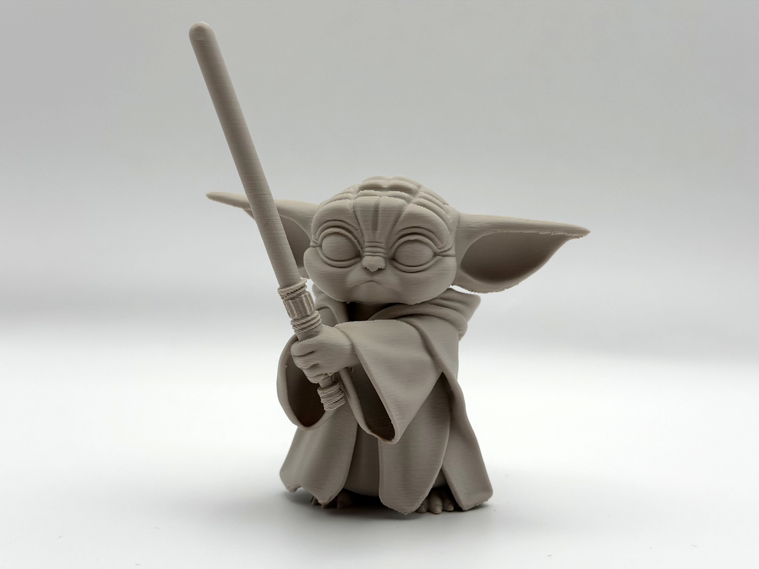 Baby Yoda Lightsaber Standoff