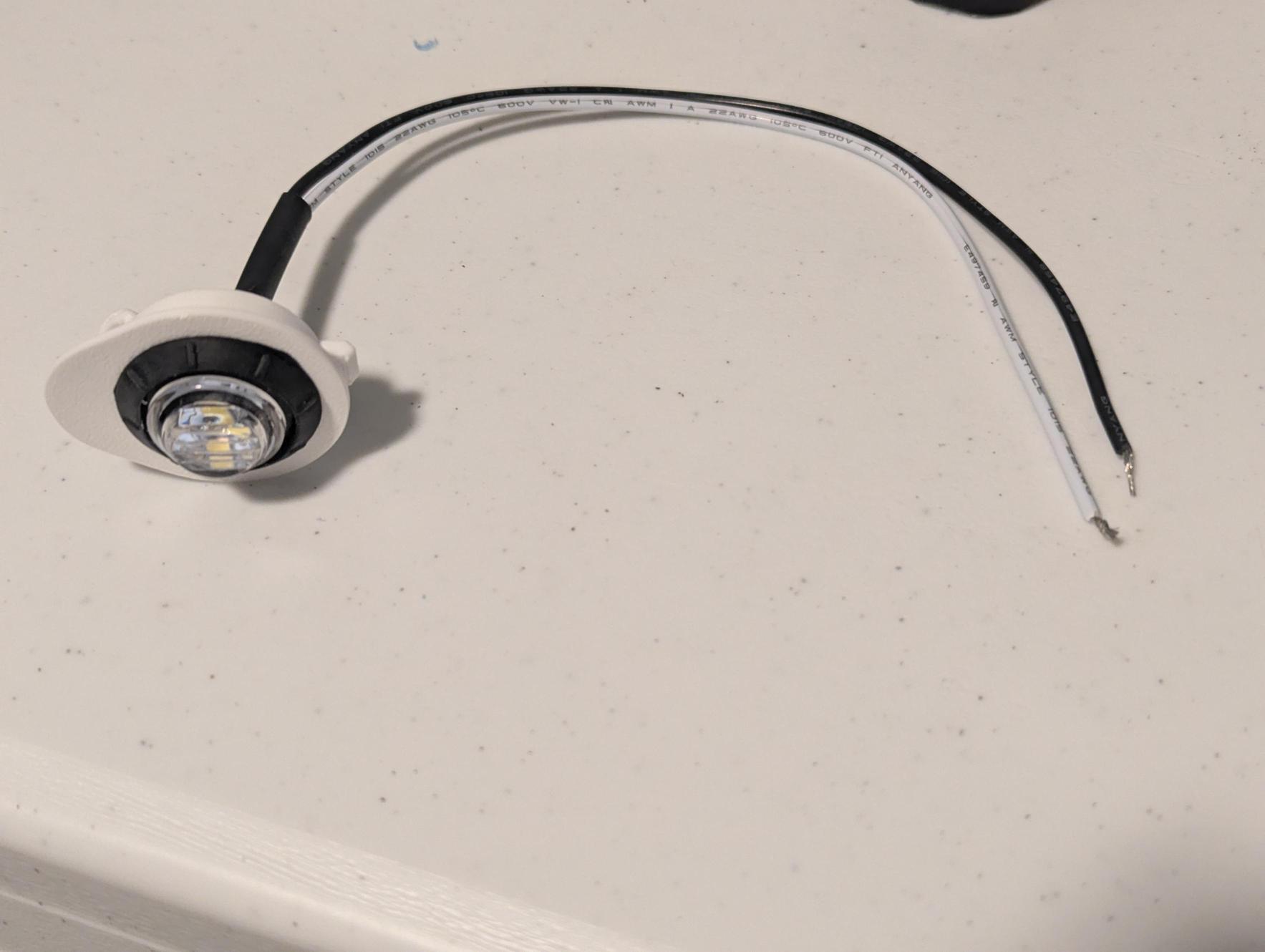 Dodge Dart 2013 Aftermarket LED Puddle Light Adapter Bracket