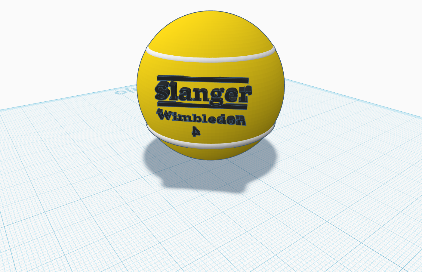Wimbledon ball