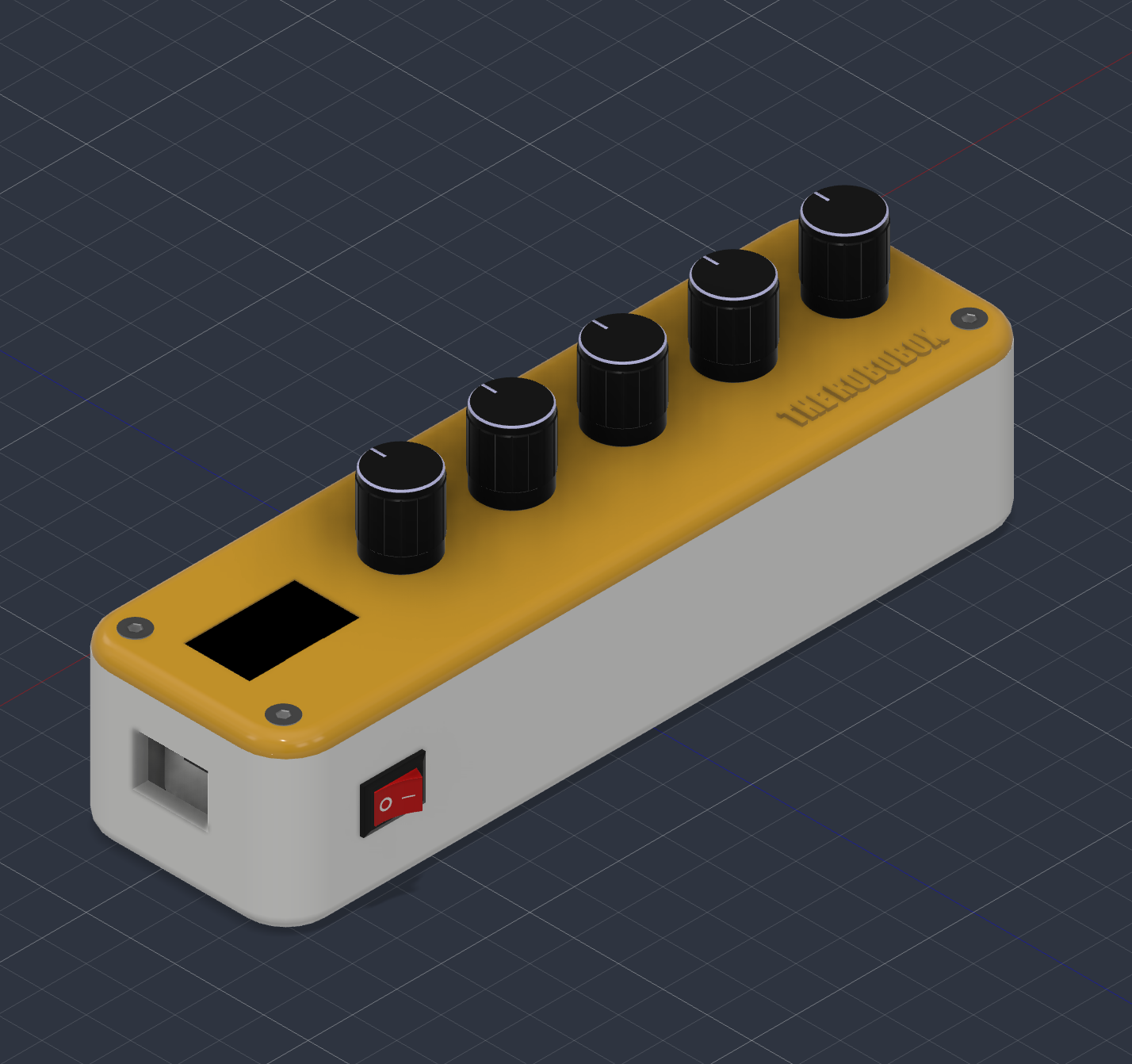 5-Channel Servo Controller & Robotics Testbench Enclosure — STL Grátis ...