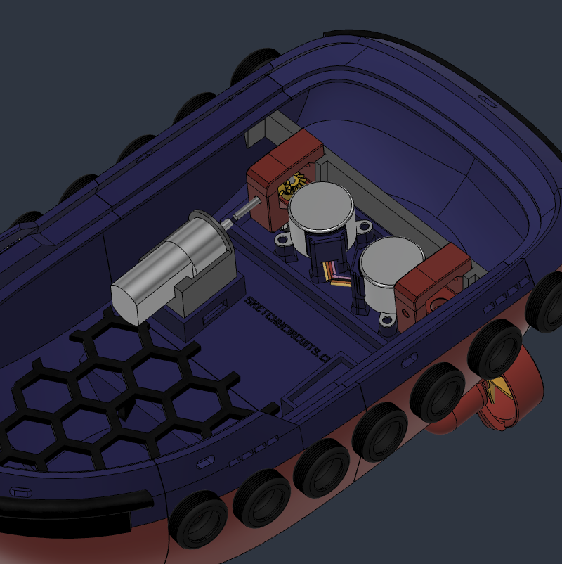 RC Tugboat with Functional Azimuth Thrusters — miniatura 18
