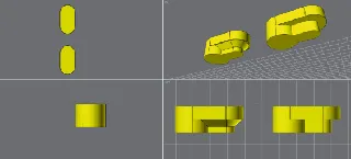 Wall hang negative insert
