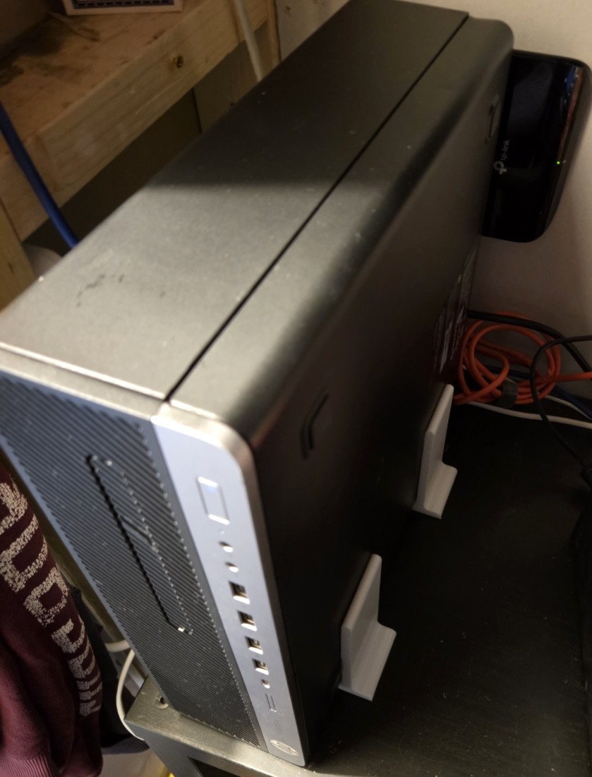 HP EliteDesk 800 G4 SFF Vertical Stand - Simplified