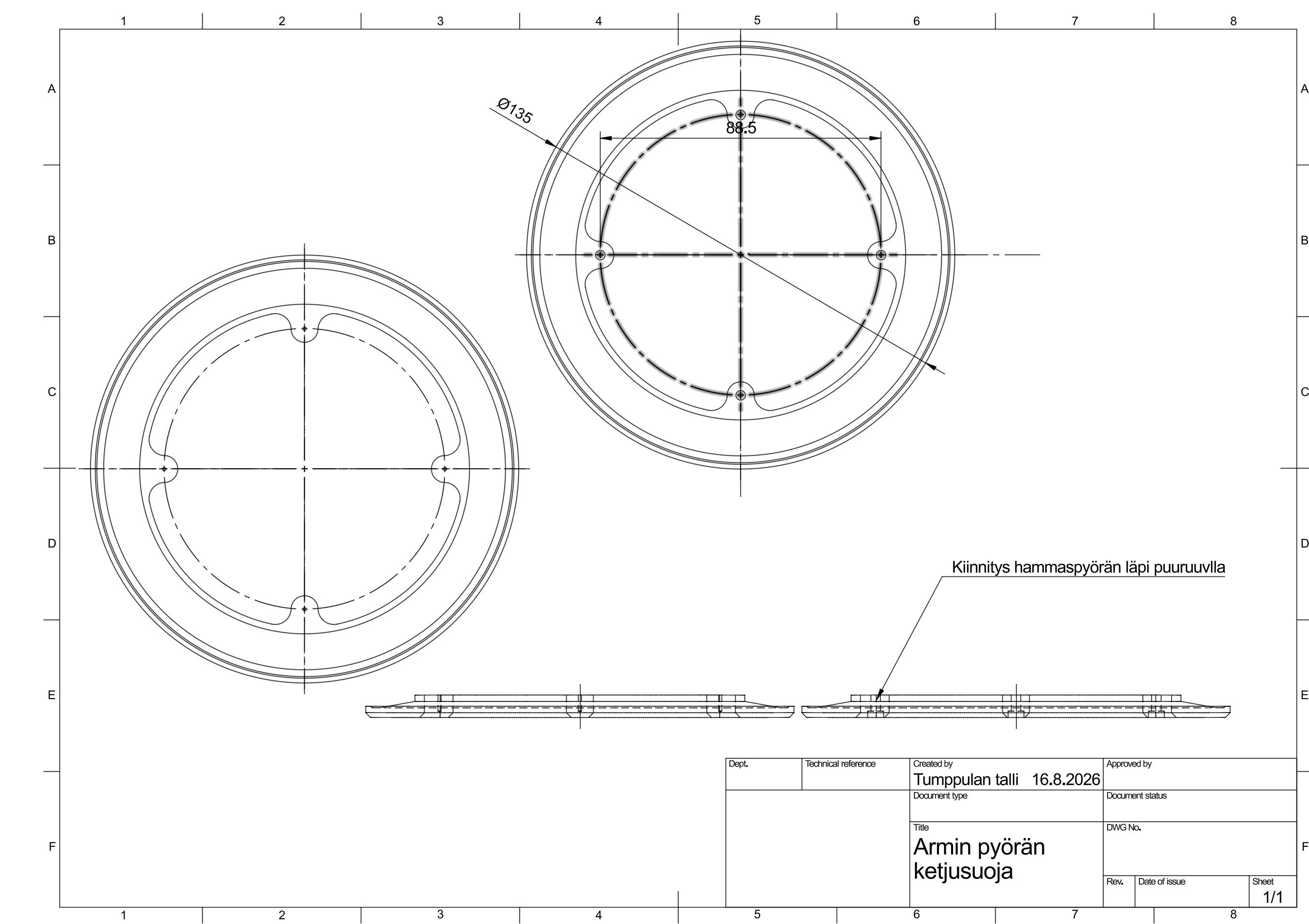 bicycle chain guard