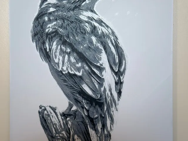 Kingfisher Bird Portrait | Elegant Hueforge Art