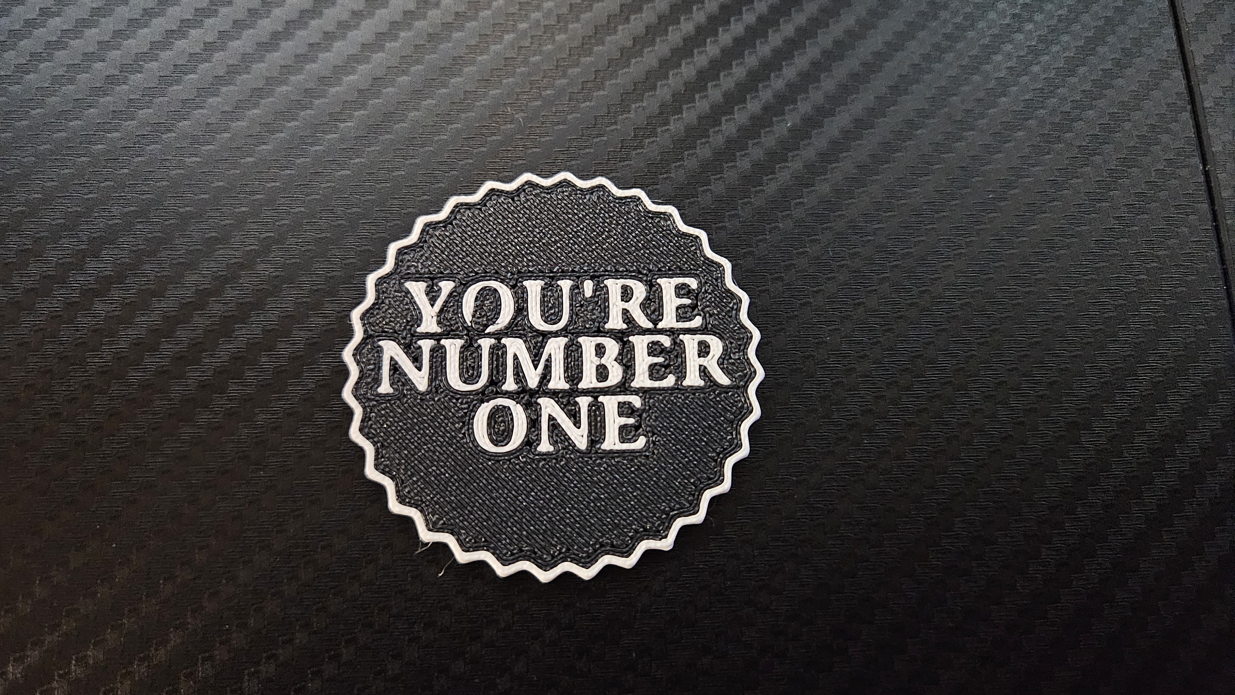 You're Number One Medal