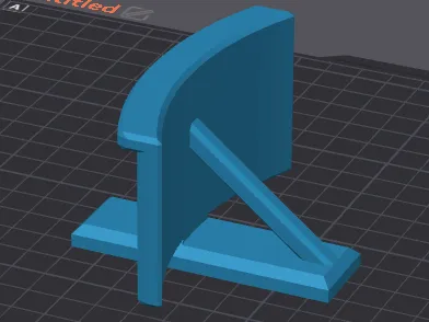 Headphone Holder (command strip)