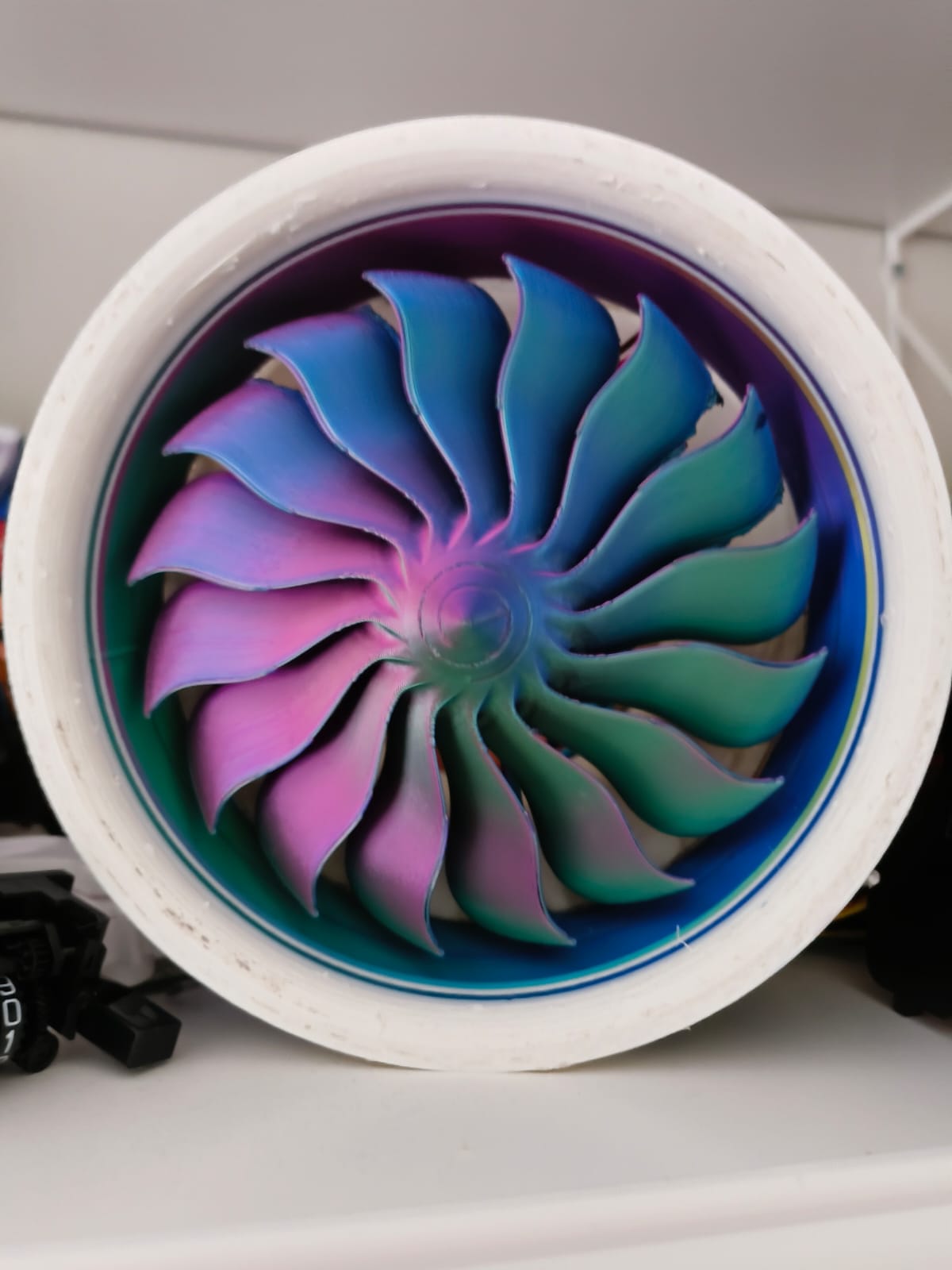 jet turbine (turbofan)