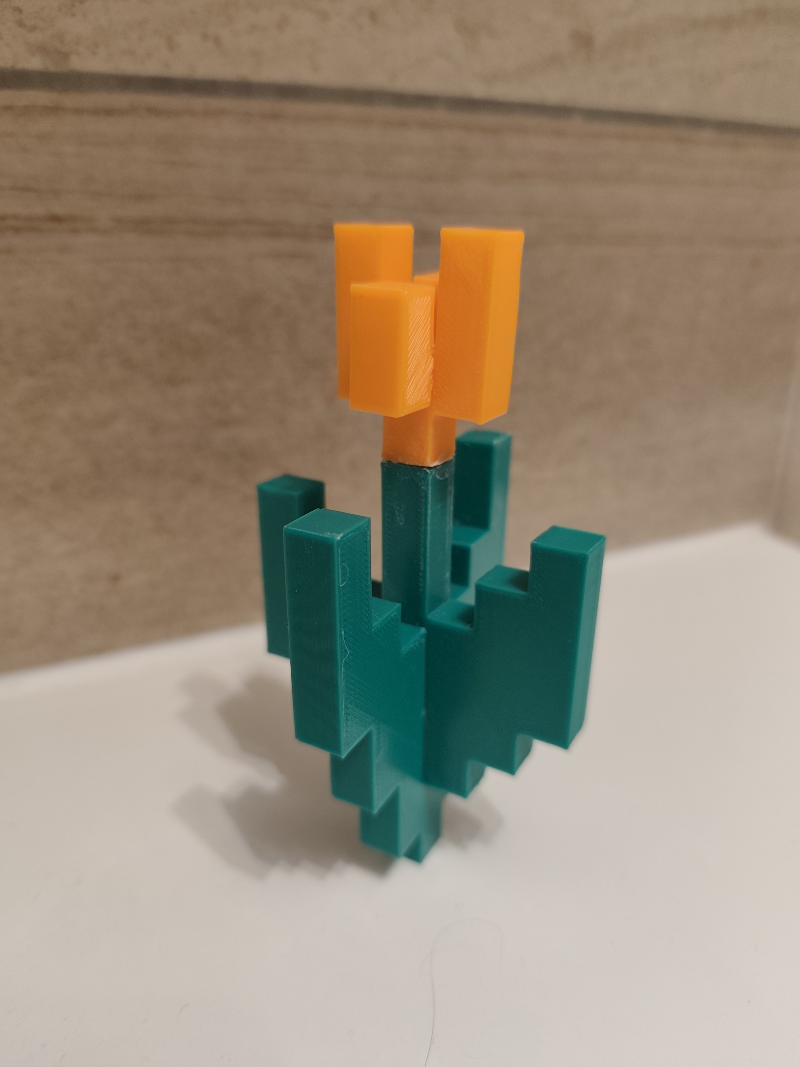 Miniatura 3 do modelo 3D Minecraft Tulip
