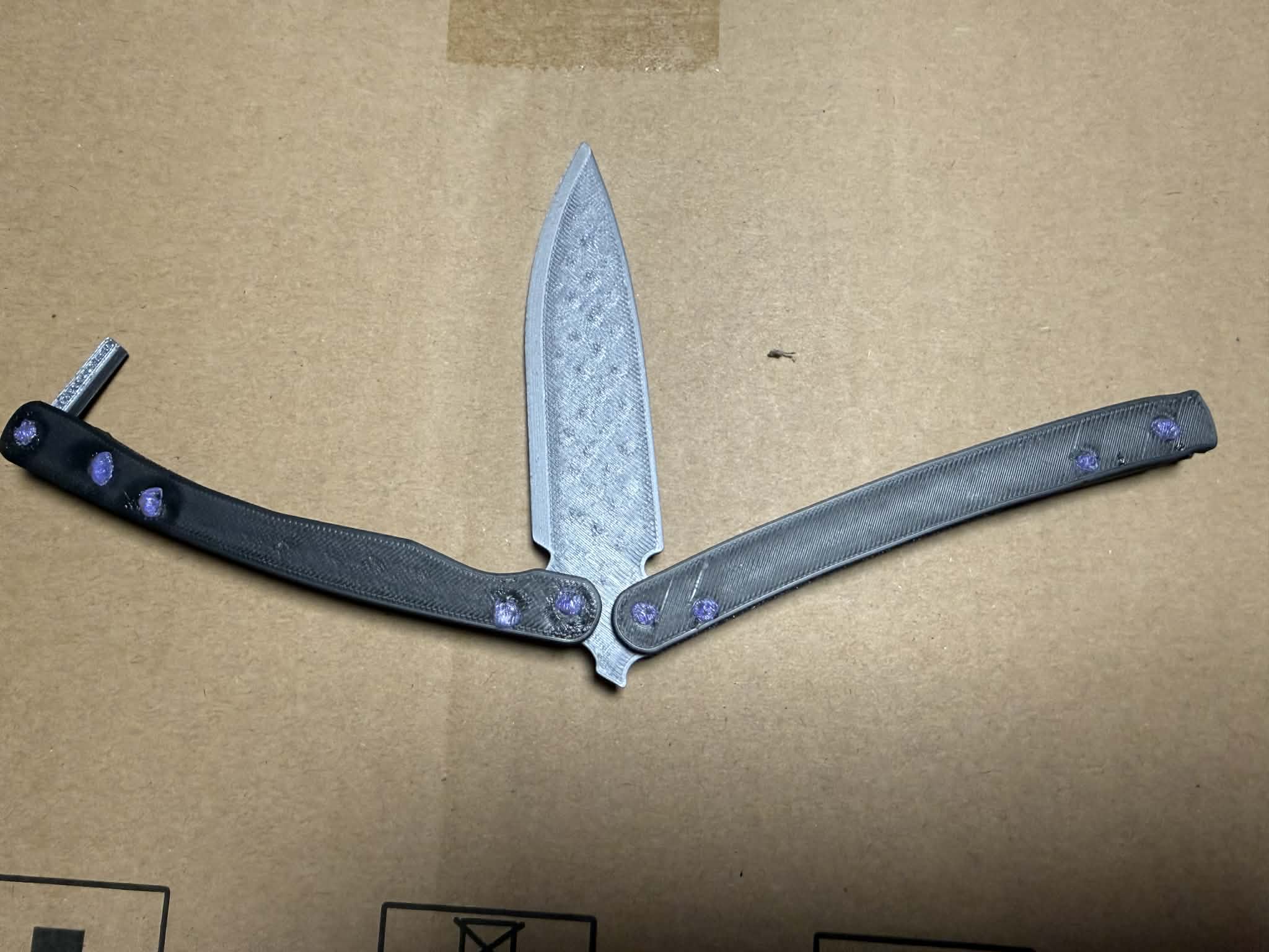 Butterfly knife, sharp — miniatura 2