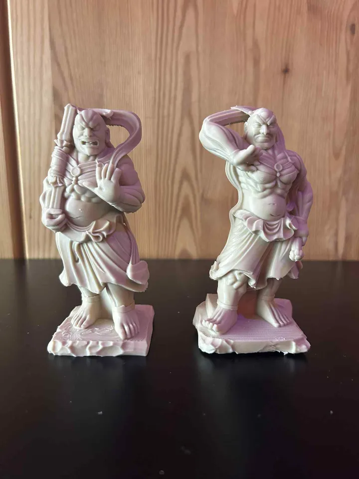 The Niō Guardians — Kongō Rikishi from Pairi Daiza by Julien Mairy