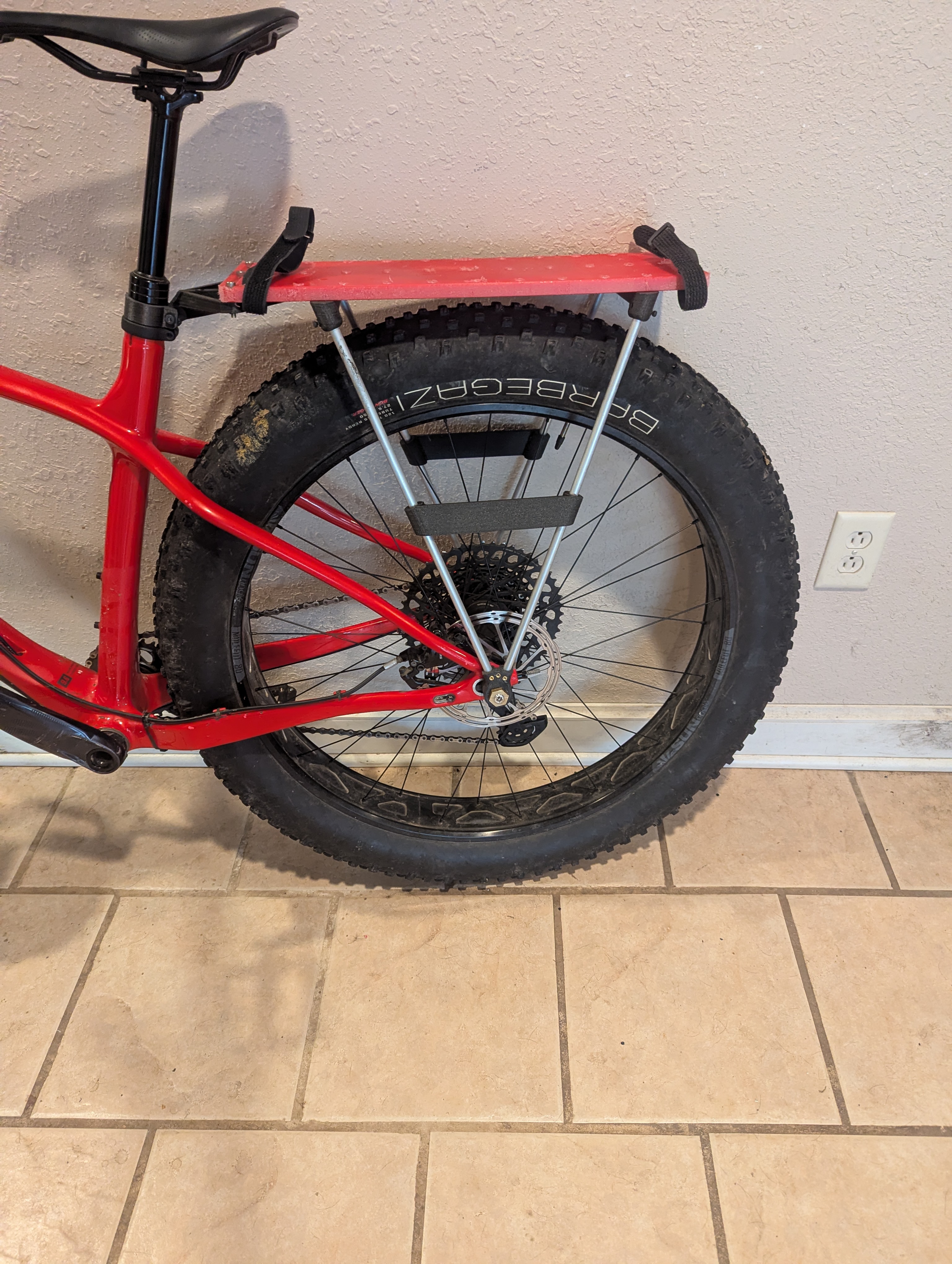 Fat Bike Rear Rack 3D model