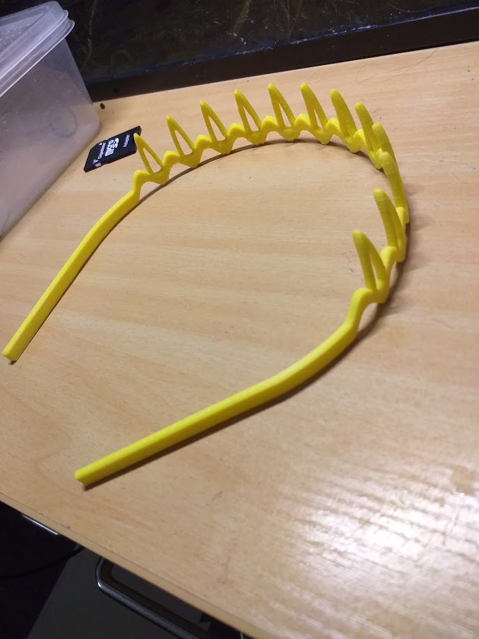 Wavy hairband