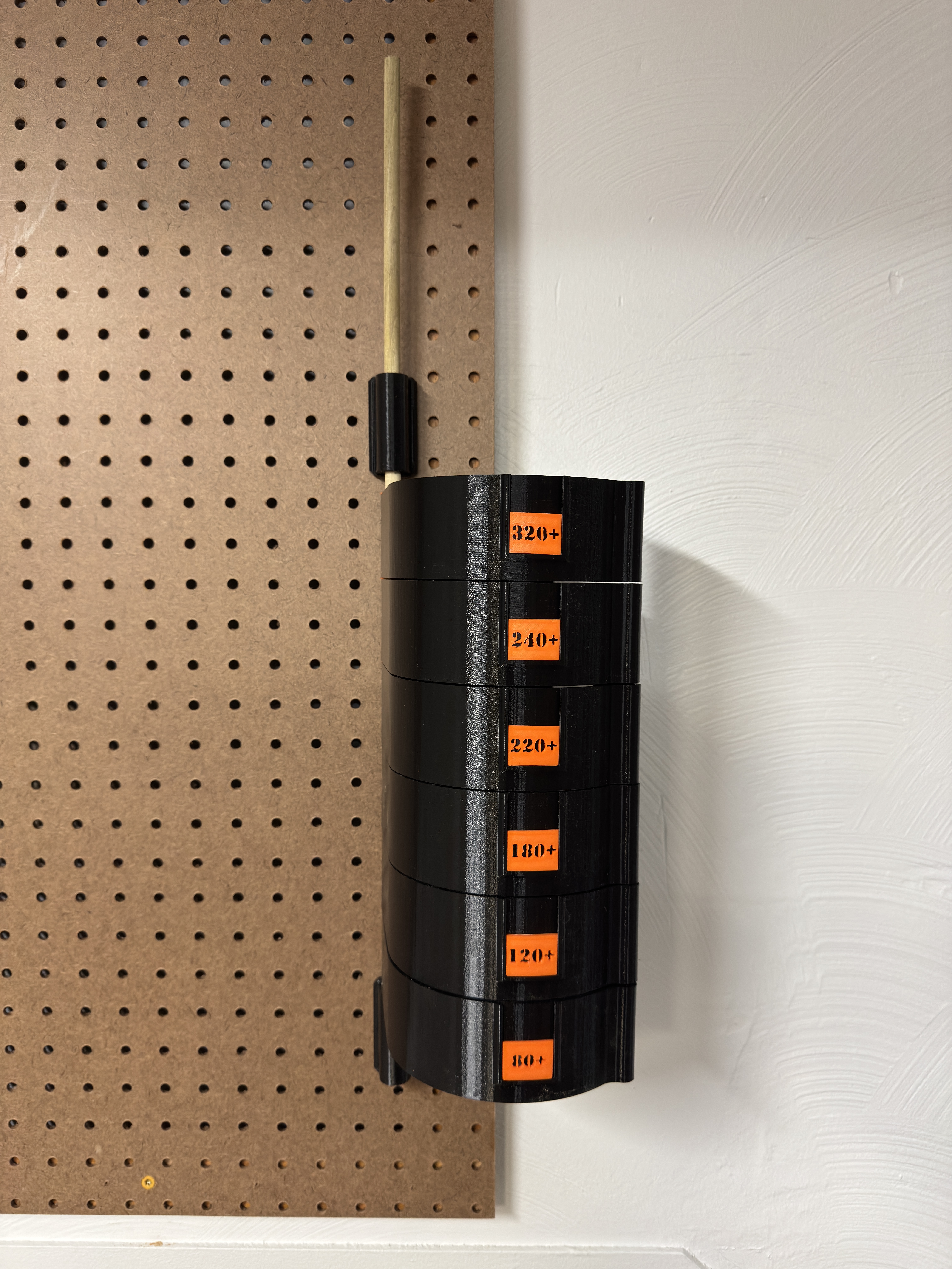 5 in Sanding Pad storage for Sy Peglock system